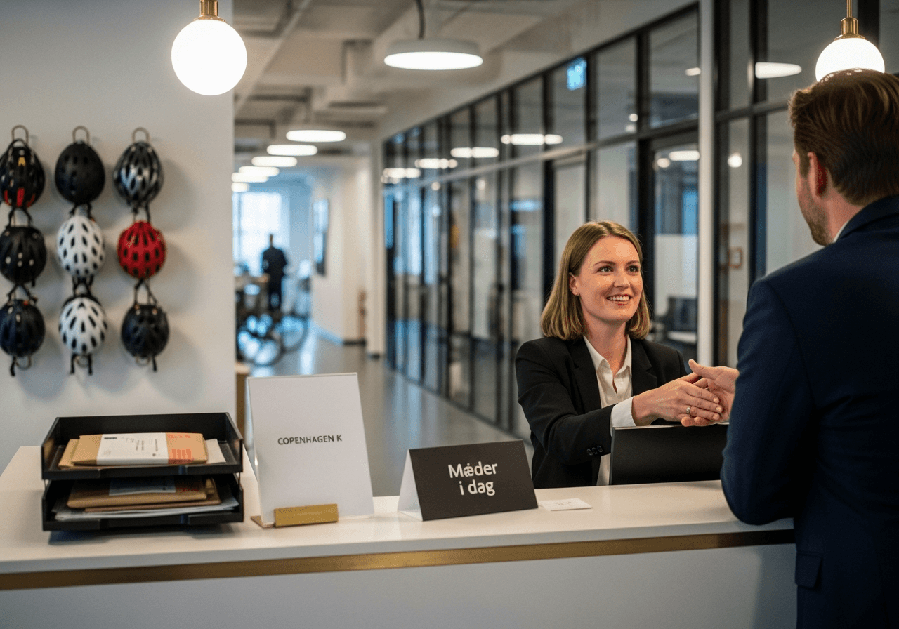 Har du brug for reception? Sådan ved du om bemandet reception i København er pengene værd