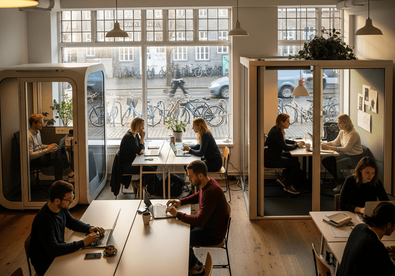 De bedste områder i København for startups, der vil skalere fra 2 til 10 personer (datadrevet med Nordesk)