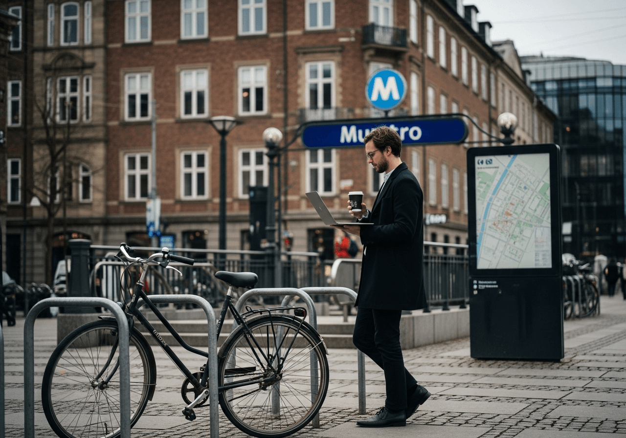 Hvor finder du hurtigst en kontorplads lige nu? (Nordesk-data: match-sandsynlighed pr. bydel og teamstørrelse)