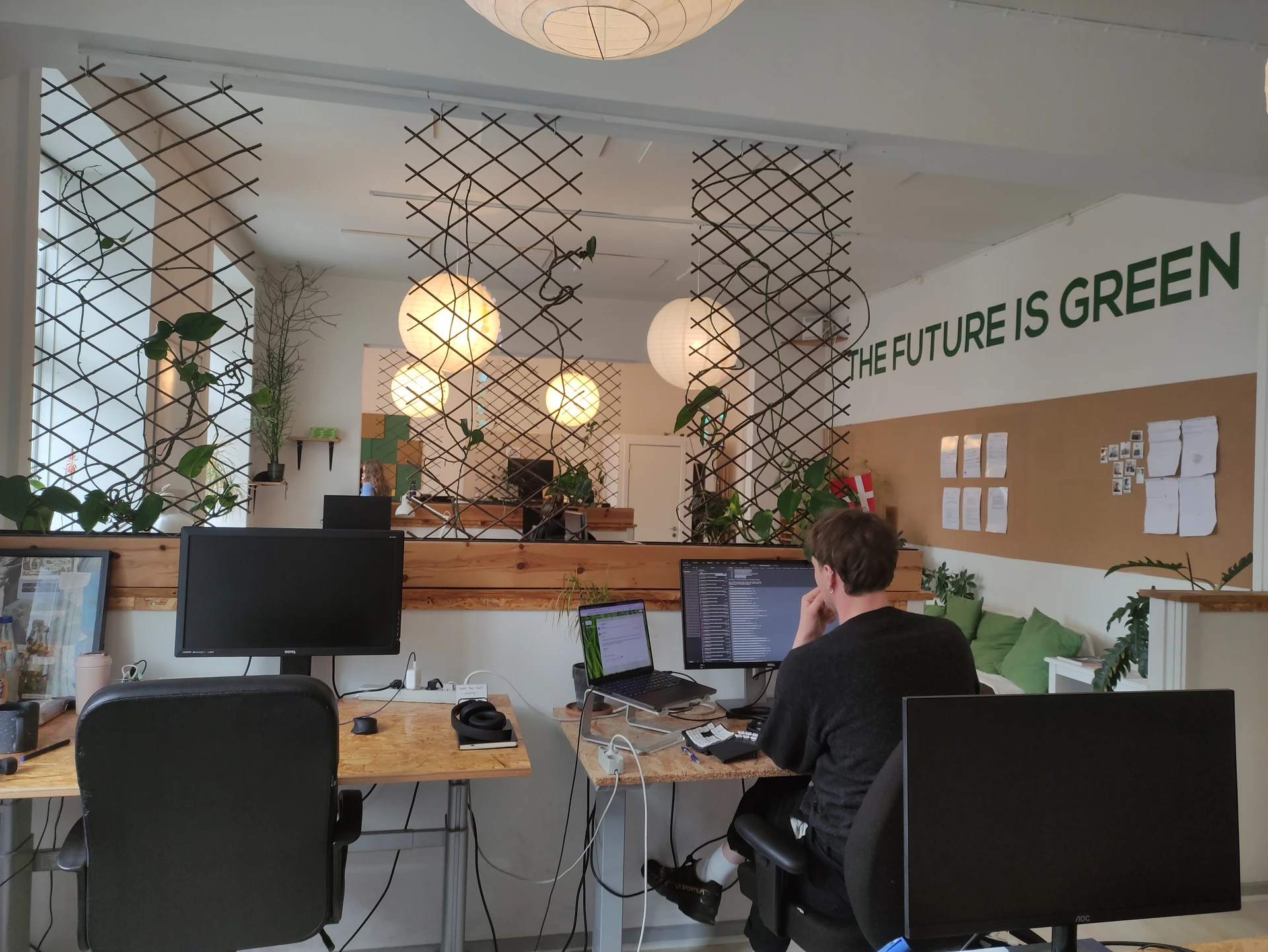 Billede fra Greencubator - Kontorfællesskab i København