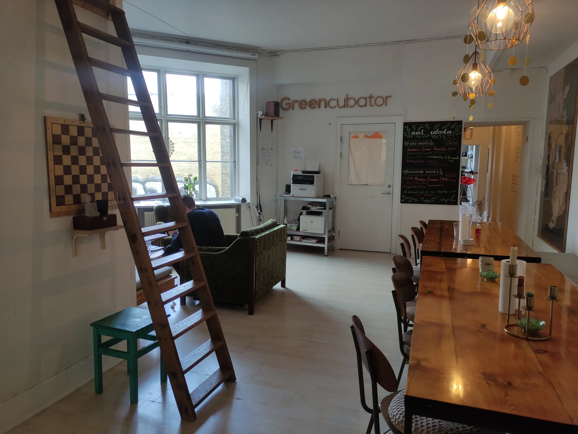 Billede fra Greencubator - Kontorfællesskab i København